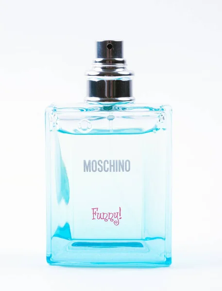 Tbilisi Georgia Diciembre 2019 Moschino Humo Popular Divertido Para Mujeres — Foto de Stock