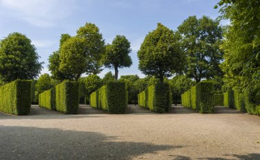 Bahçe Schonbrunn Palace yanında. Viyana.
