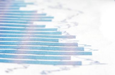 Veri toplama ve istatistiksel çalışma kavramı görüntü: iş grafiği