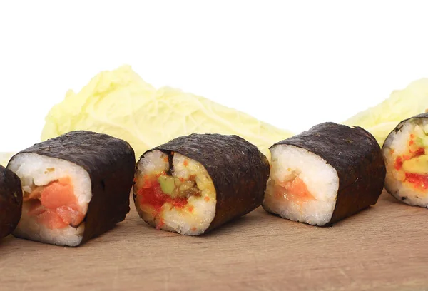 Hagyományos japán étel, sushi — Stock Fotó