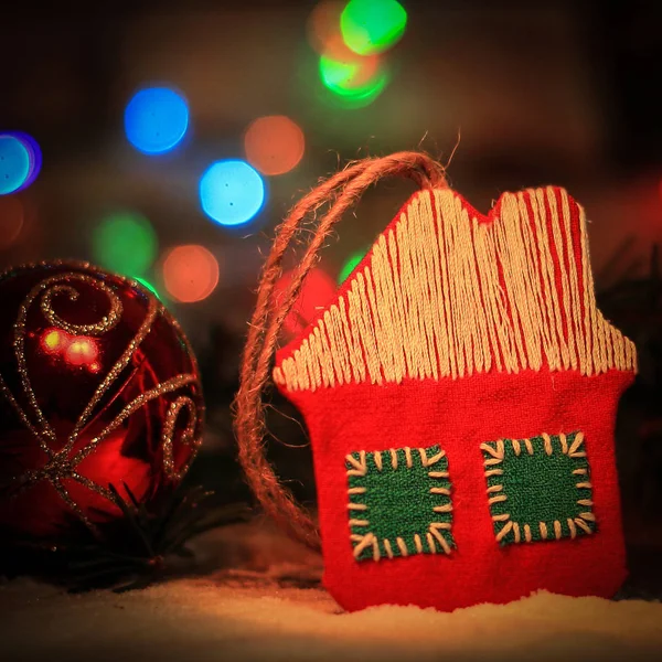 Balls,Christmas decorations, Christmas festive background — Stock Photo, Image