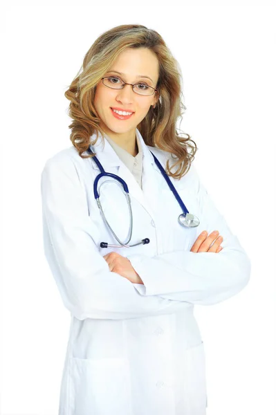 Atrakcyjna kobieta lekarz. — Zdjęcie stockowe