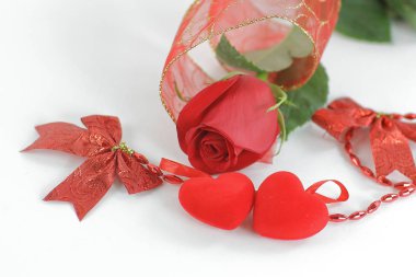 Sevgililer Günü kartı. Fotokopi çekilen fotoğraf.