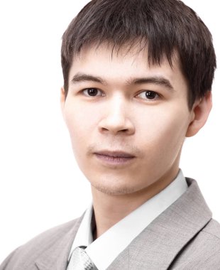 modern genç adamın closeup.The yüzü