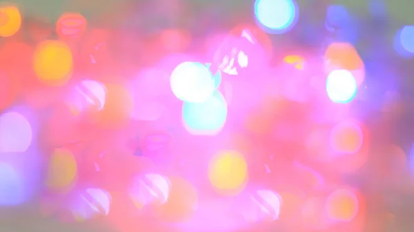 밝은 빛으로 다채로운 bokeh 배경 — 스톡 사진