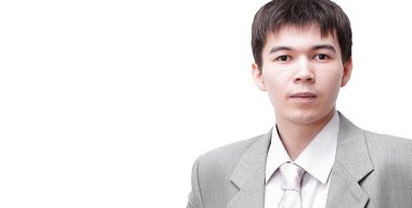 modern genç adamın closeup.The yüzü