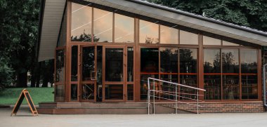 yakın çekim. City Park küçük bistro