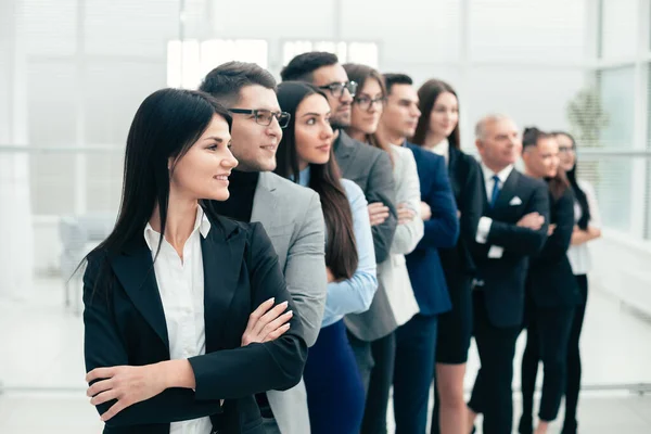 Group of diverse business people standing togethe — Stockfoto