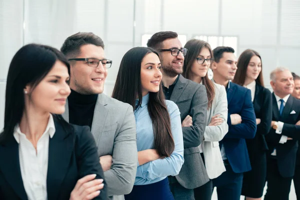 Group of diverse business people standing togethe — Stockfoto