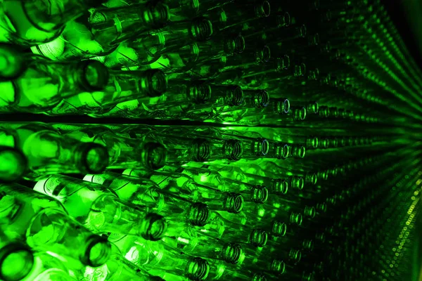 A wall of bottles — Stock Photo, Image