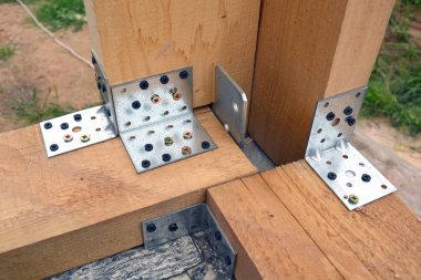 ahşap ev duvar çerçeve köşe İnşaat