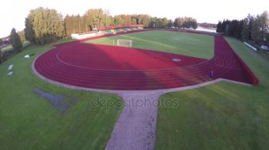  küçük Spor Stadyumu, havadan görünümü