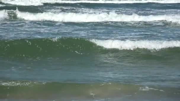 Streszczenie Wody Morskiej Fale Tło Wideo — Wideo stockowe