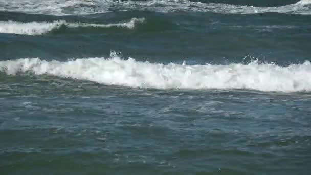 Résumé eau de mer et vagues fond vidéo 