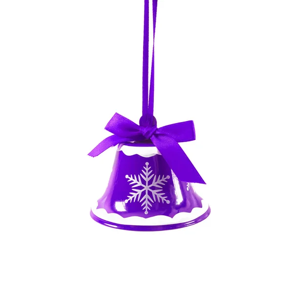Boże Narodzenie jingle bells na białym tle nowy rok — Zdjęcie stockowe