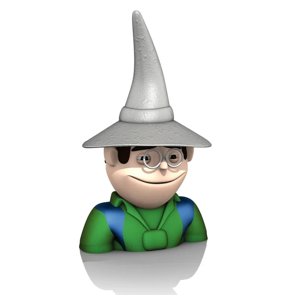 wizard hat on a white background