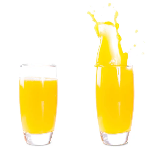 Glas Orangensaft — Stockfoto