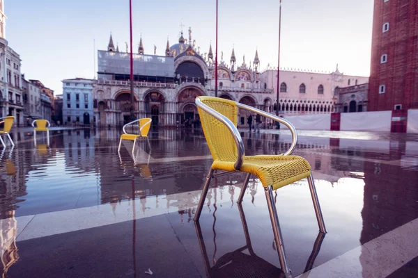 Acqua Alta In Venice — Stock fotografie