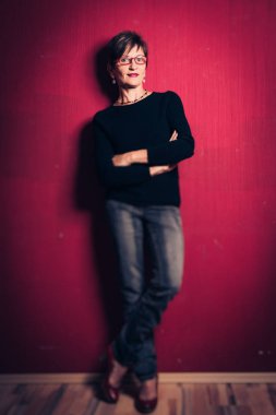 Üst düzey Womans stüdyo portre