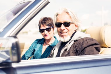 Üst düzey çift Cabrio bir klasik araba