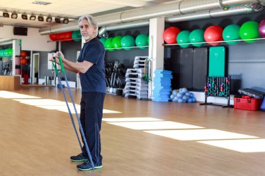 Çalışma dışarı üst düzey Beyaz adam