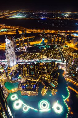 Downtown dubai, gece