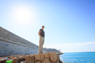 Nice yakınındaki gioca görüş zevk için turist