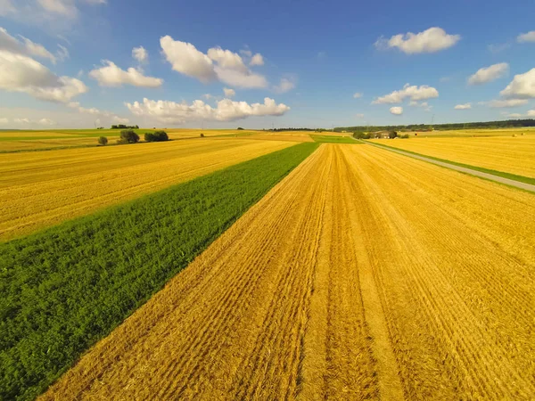 Vista aérea de un campo —  Fotos de Stock