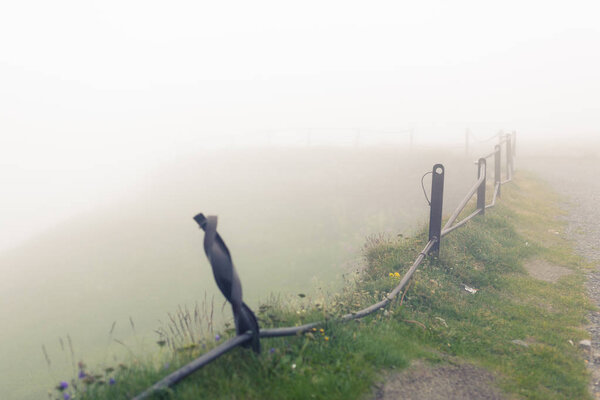 Fence In The Fog