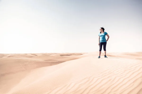 Correr en el desierto — Foto de Stock