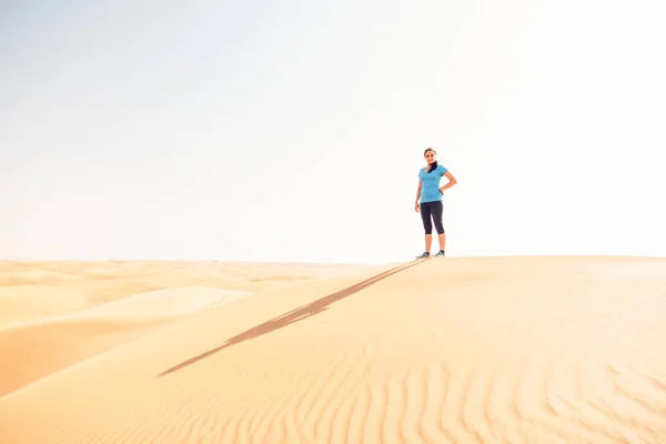 Correr en el desierto — Foto de Stock