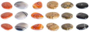 Renkli taş koleksiyonu