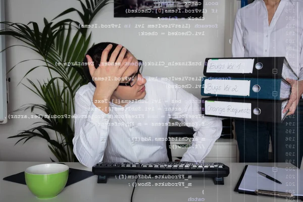Young Computer Programmer — Stock Photo, Image