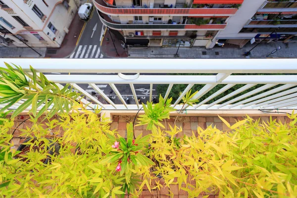 Balcone del mattino presto — Foto Stock