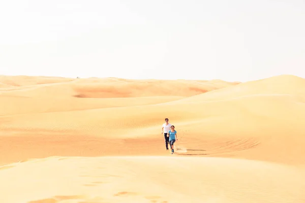 Correr en el desierto — Foto de Stock