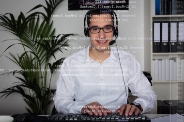 Genç adam desteği sağlama