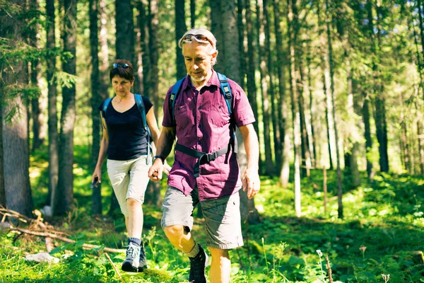Üst düzey çift hiking