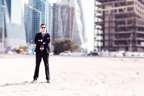 Empresário em Dubai — Fotografia de Stock