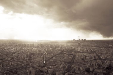 Eyfel Kulesi Paris manzarası