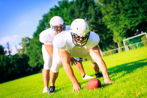 Joueurs de football américains — Photo