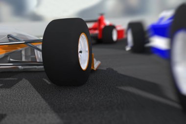 Formula 1 yarış otomobillerinin