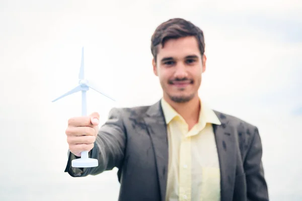 Off Shore Wind Power — Stock Photo, Image