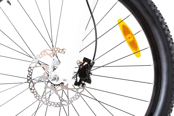 Montaña rueda de bicicleta primer plano — Foto de Stock