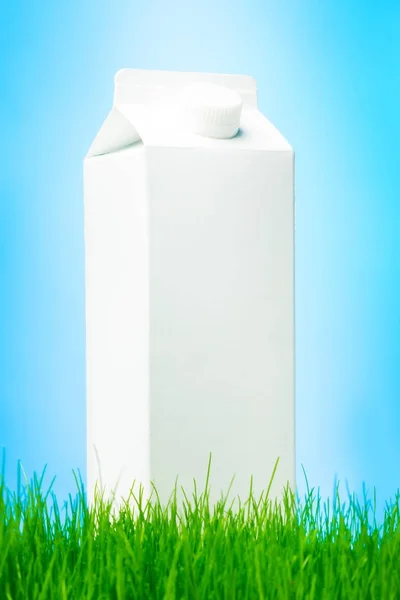 Studio girato di latte fresco — Foto Stock