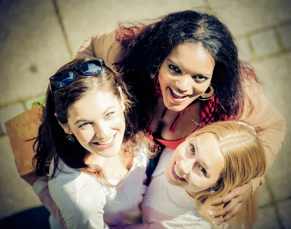 Three Young Women — Stock Photo, Image
