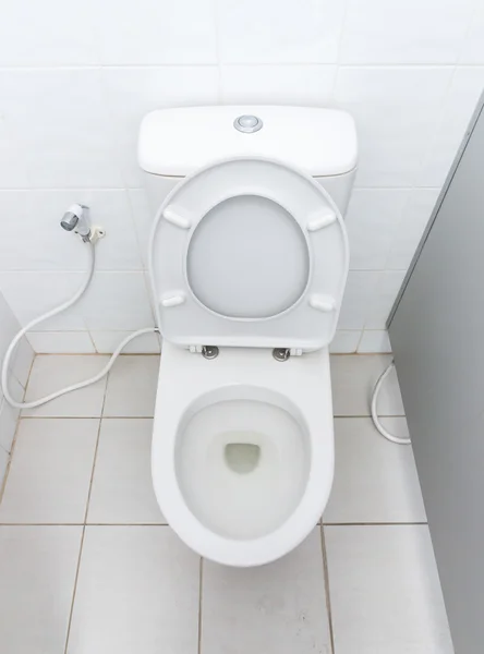 Vuile flush toilet. — Stockfoto