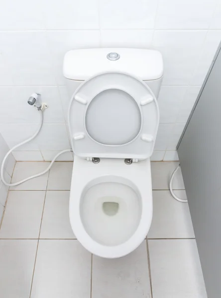 Dirty flush toilet. — Stock Photo, Image