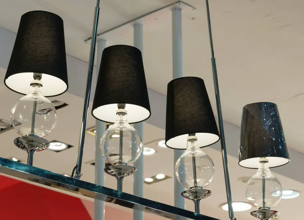 Lanterna de vidro moderno . — Fotografia de Stock