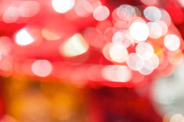 Röda tonen bokeh. — Stockfoto