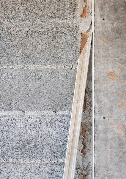 Espátula de gesso de madeira . — Fotografia de Stock